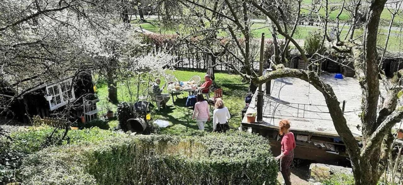 Idyllisches Muehlengebaeude Appartement Hillesheim Buitenkant foto